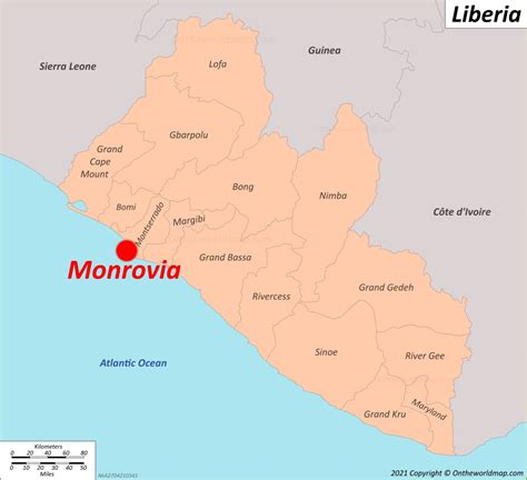 monrovia is the capital of what country|Monrovia .